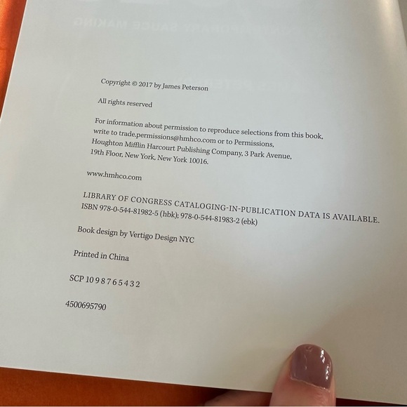 Sauces Classical Contemporary Sauce Making 4th Edition James Peterson Cookbook - Picture 4 of 10